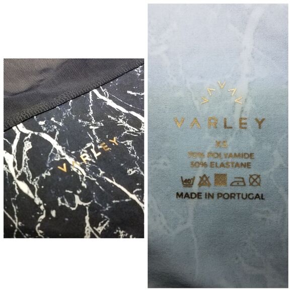 NWT|Varley Blue Mesh Marble Exercise Vest, XS - Picture 7 of 7